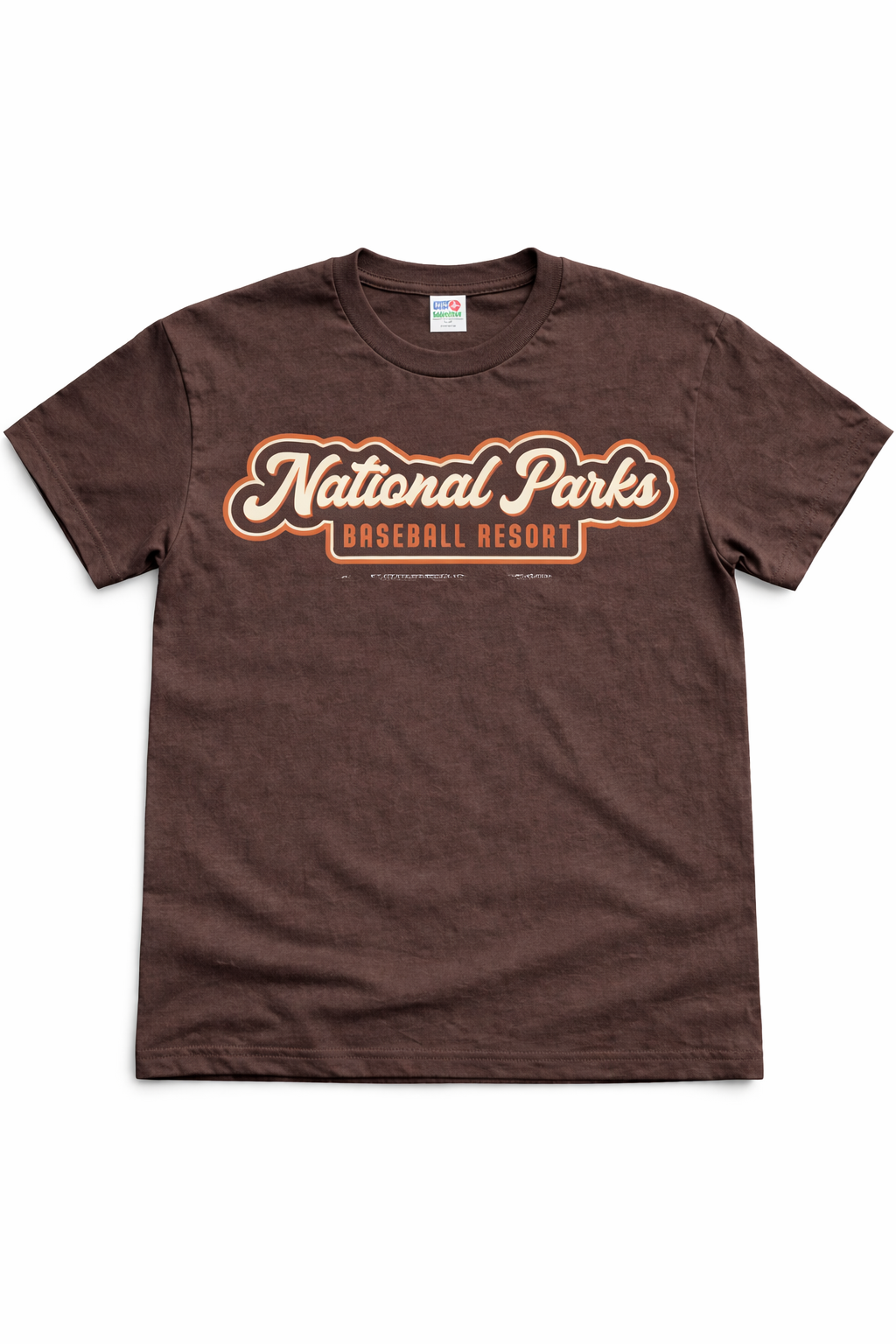 T-shirt National parks Baseball Resort Orange Logo