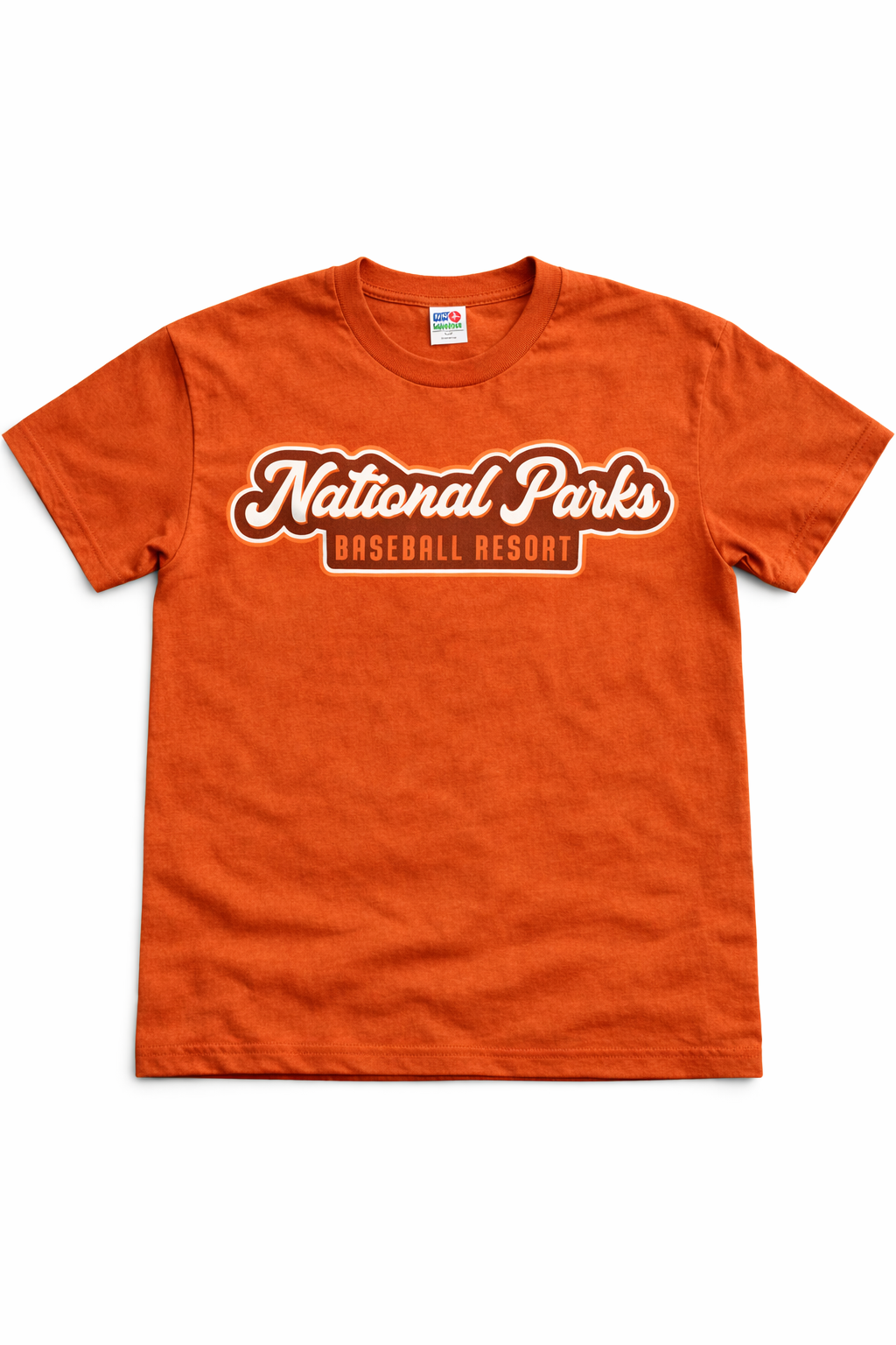 T-shirt National parks Baseball Resort Orange Logo