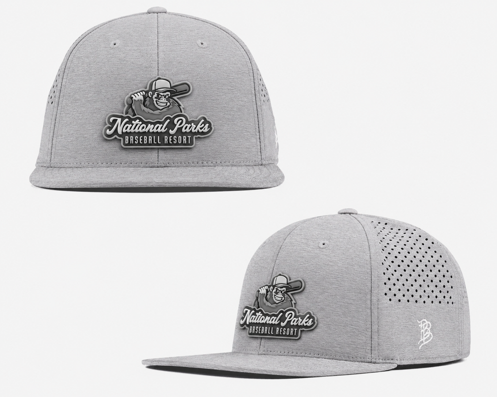 National Parks Baseball "BIG TIMBER" Mascot Hat - Stretch w/ Snap Back